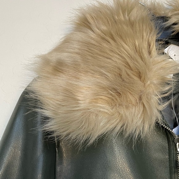 New Silence + Noise faux leather jacket size medium - Picture 6 of 10